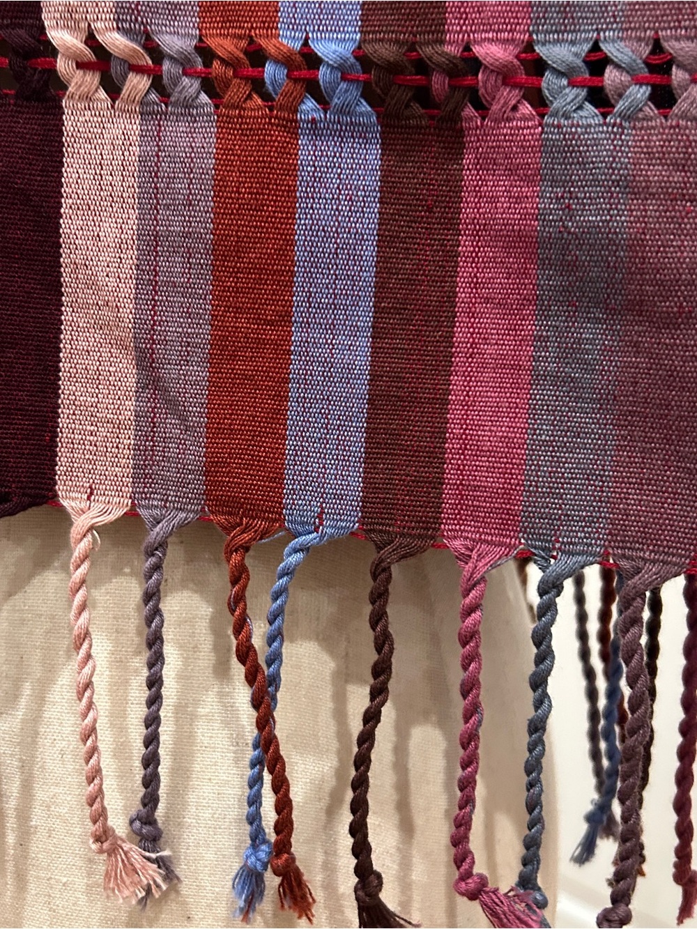 Rococo embroidery, backstrap loom weavings Chiapas huipil Blouse. 100% handmade. - Picture 5 of 8